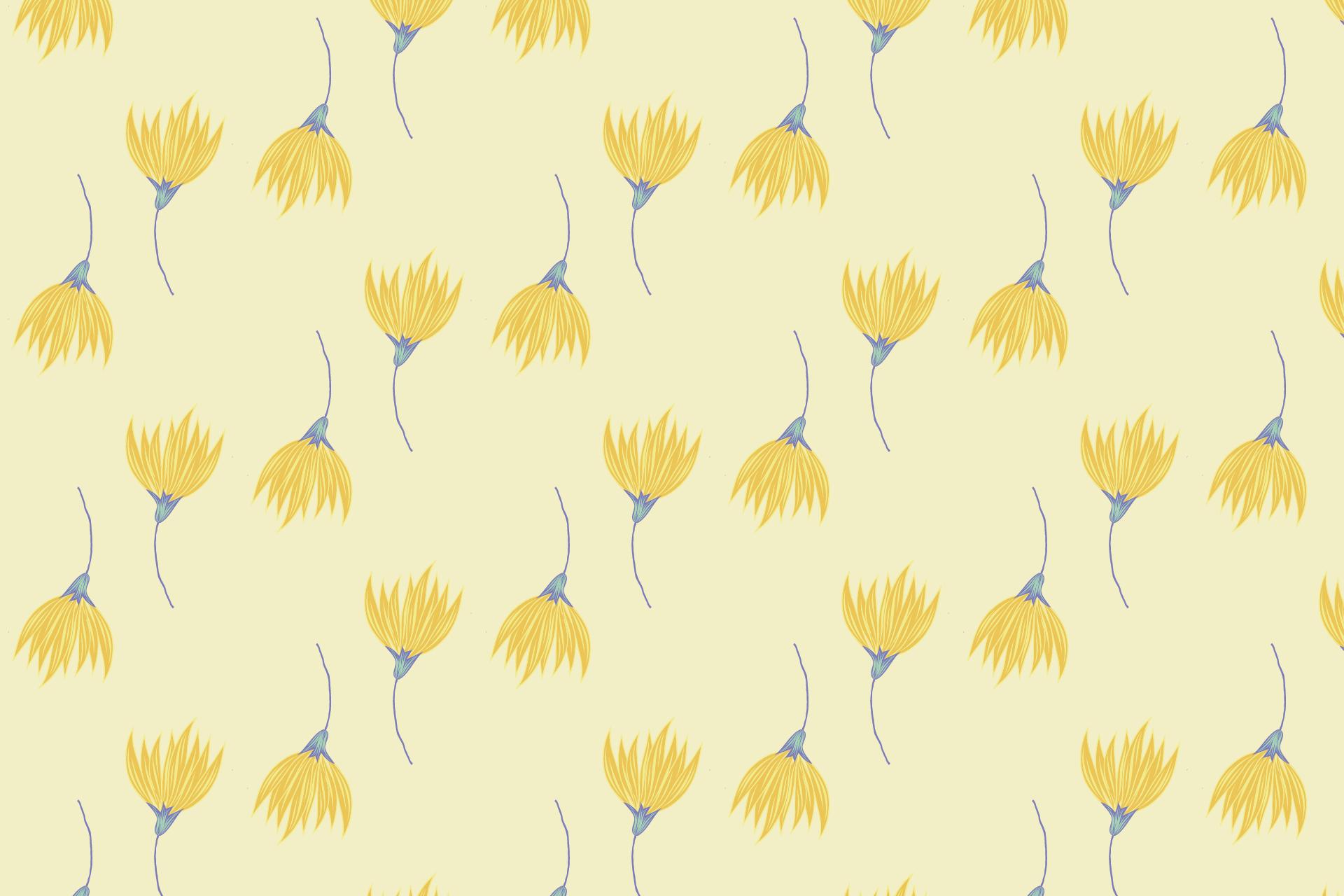 Cute Flower Pattern Art