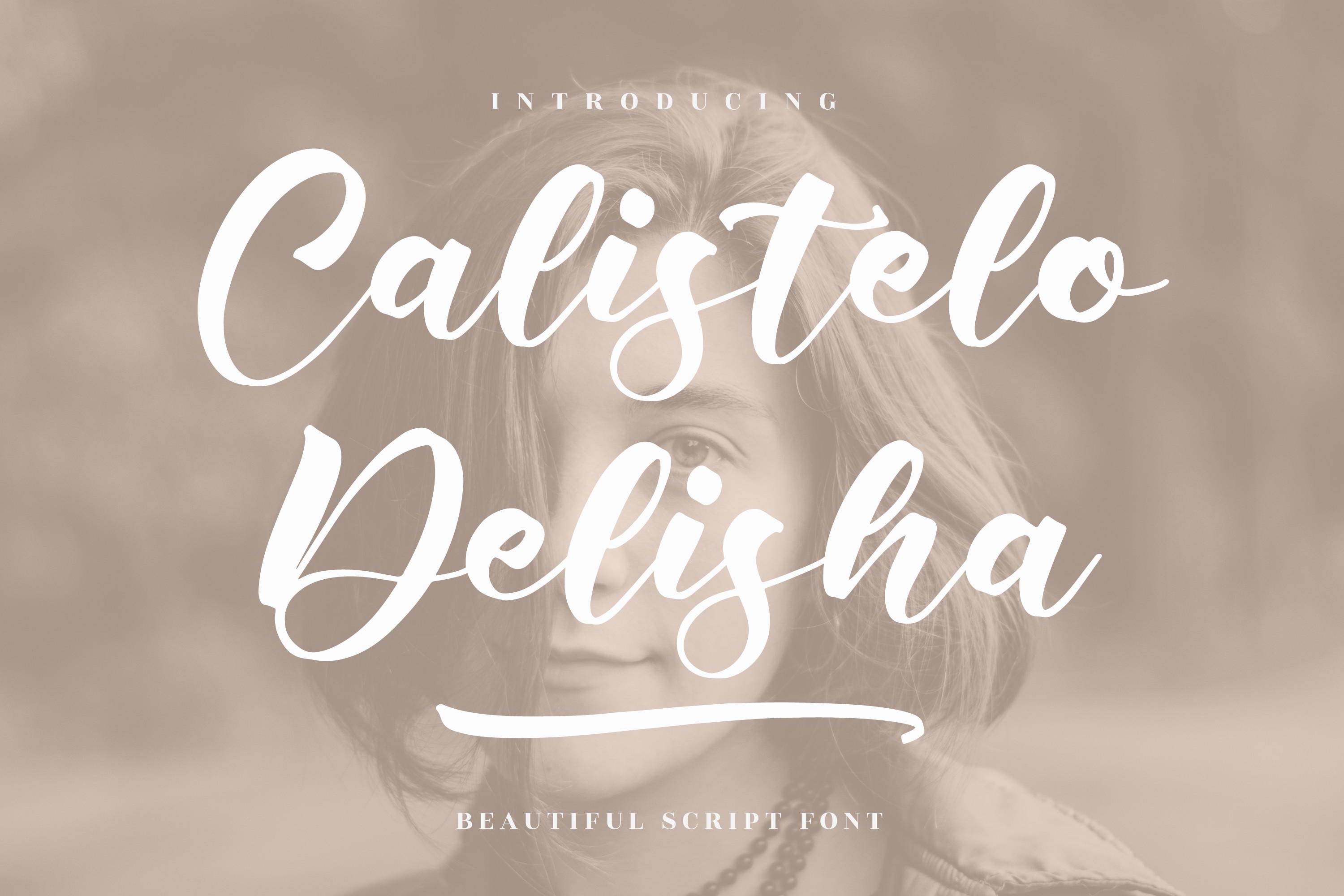 Calistelo Delisha Font