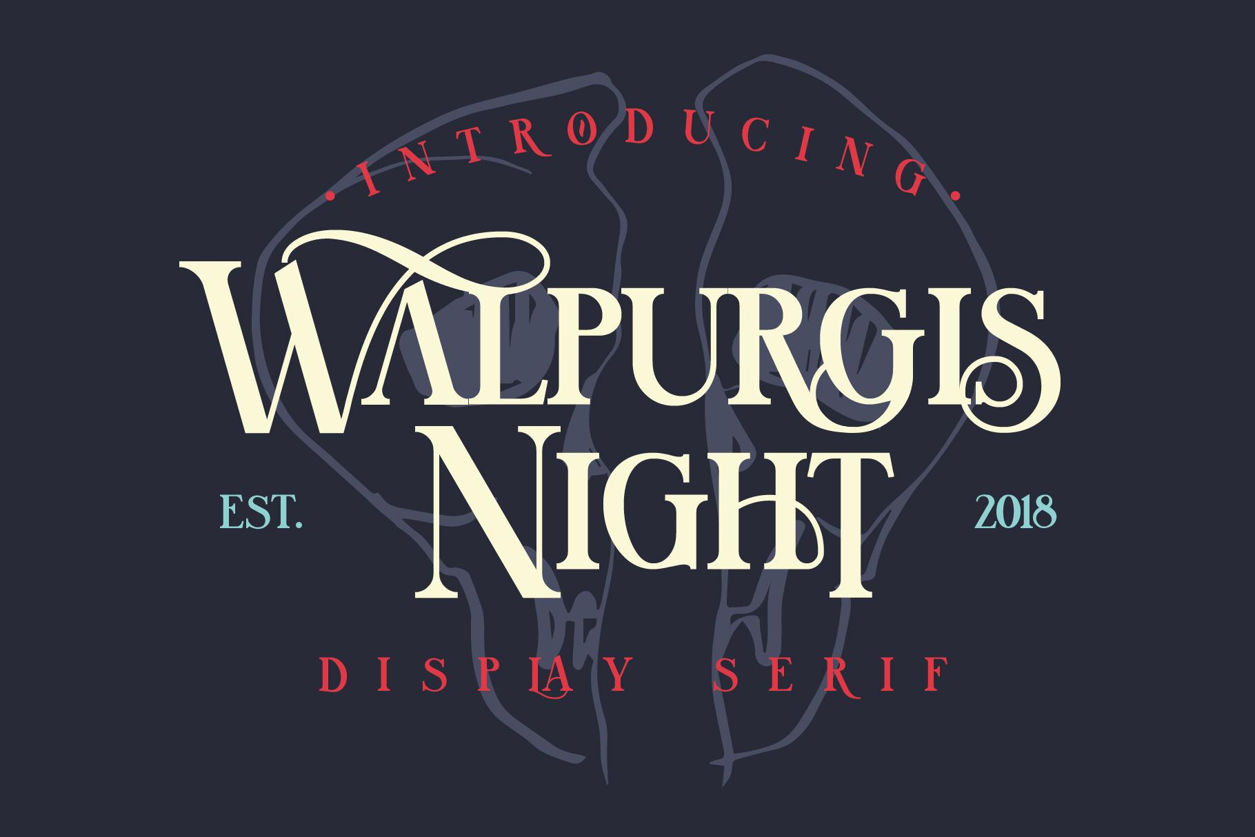 Walpurgis Night Font