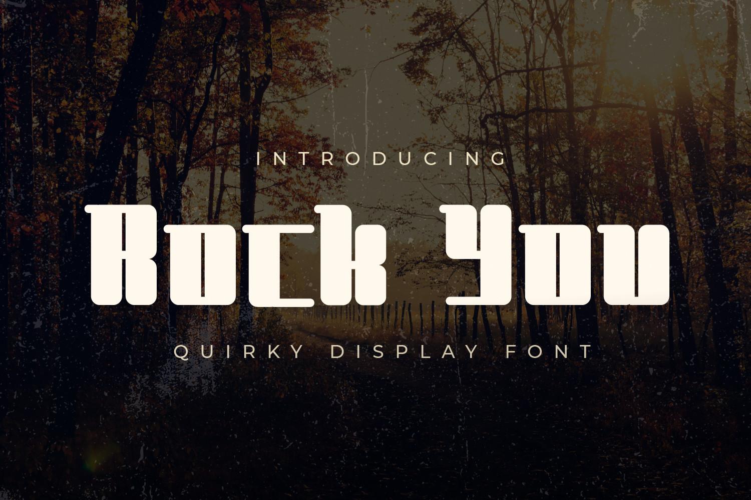 Rock You Font
