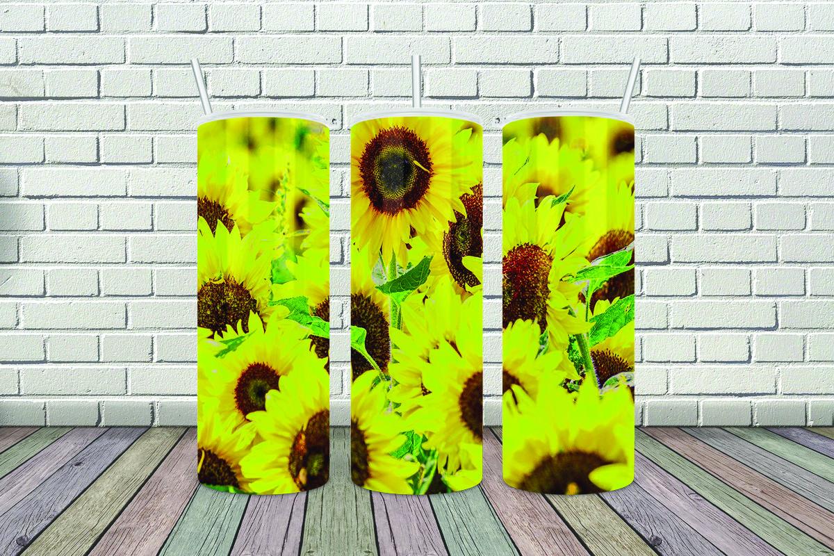 Sunflower 20ozSkinny Tumbler Sublimation
