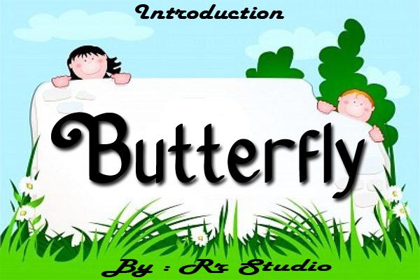 Butterfly Font