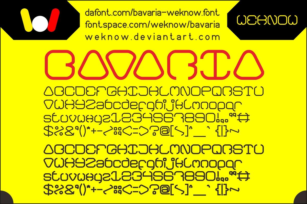 Bavaria Font