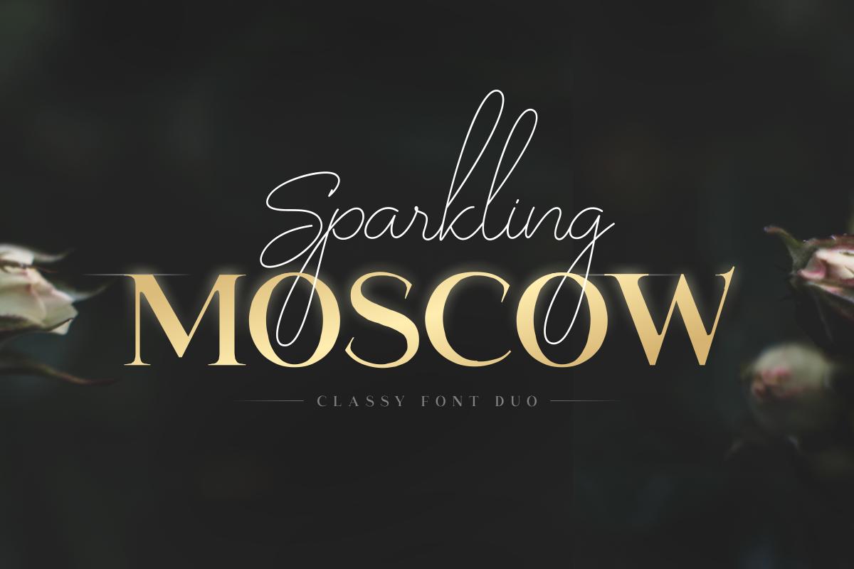 Sparkling Moscow Duo Font
