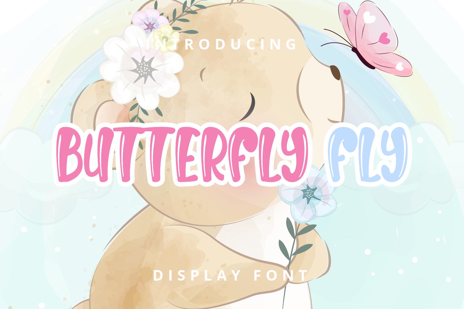 Butterfly Fly Font