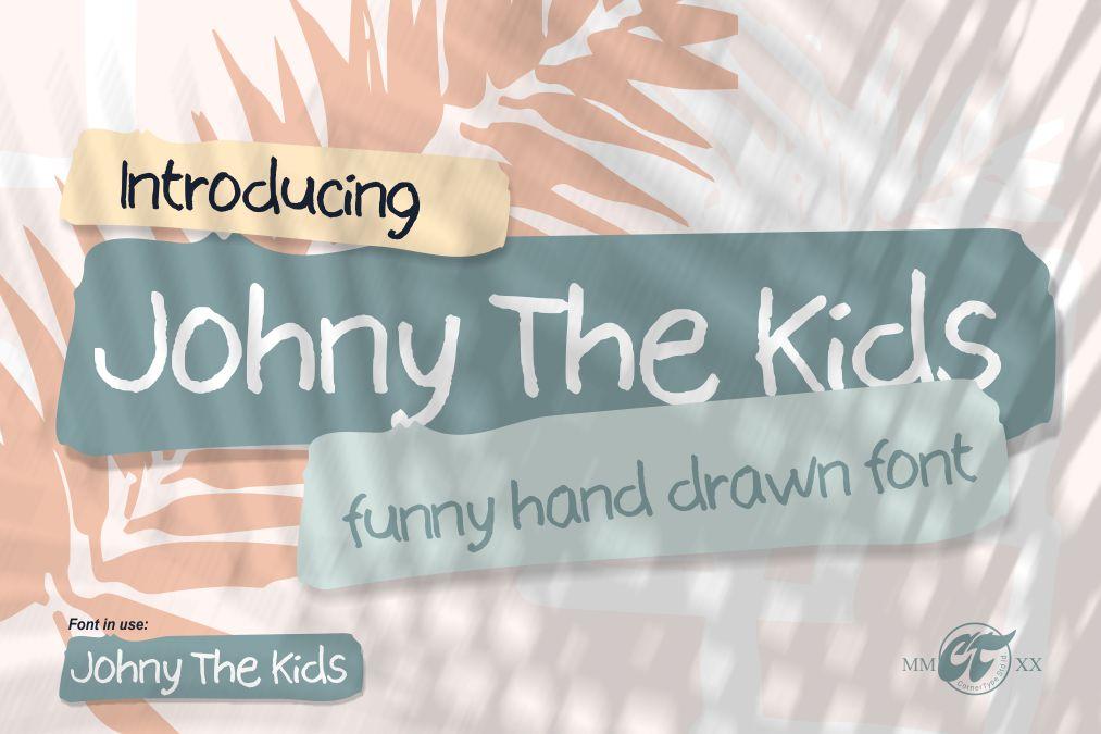 Johny the Kids Font