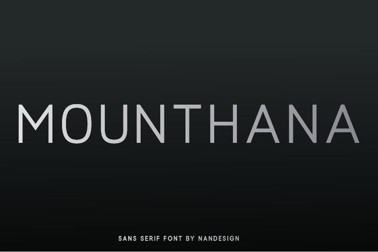 Mounthana Font
