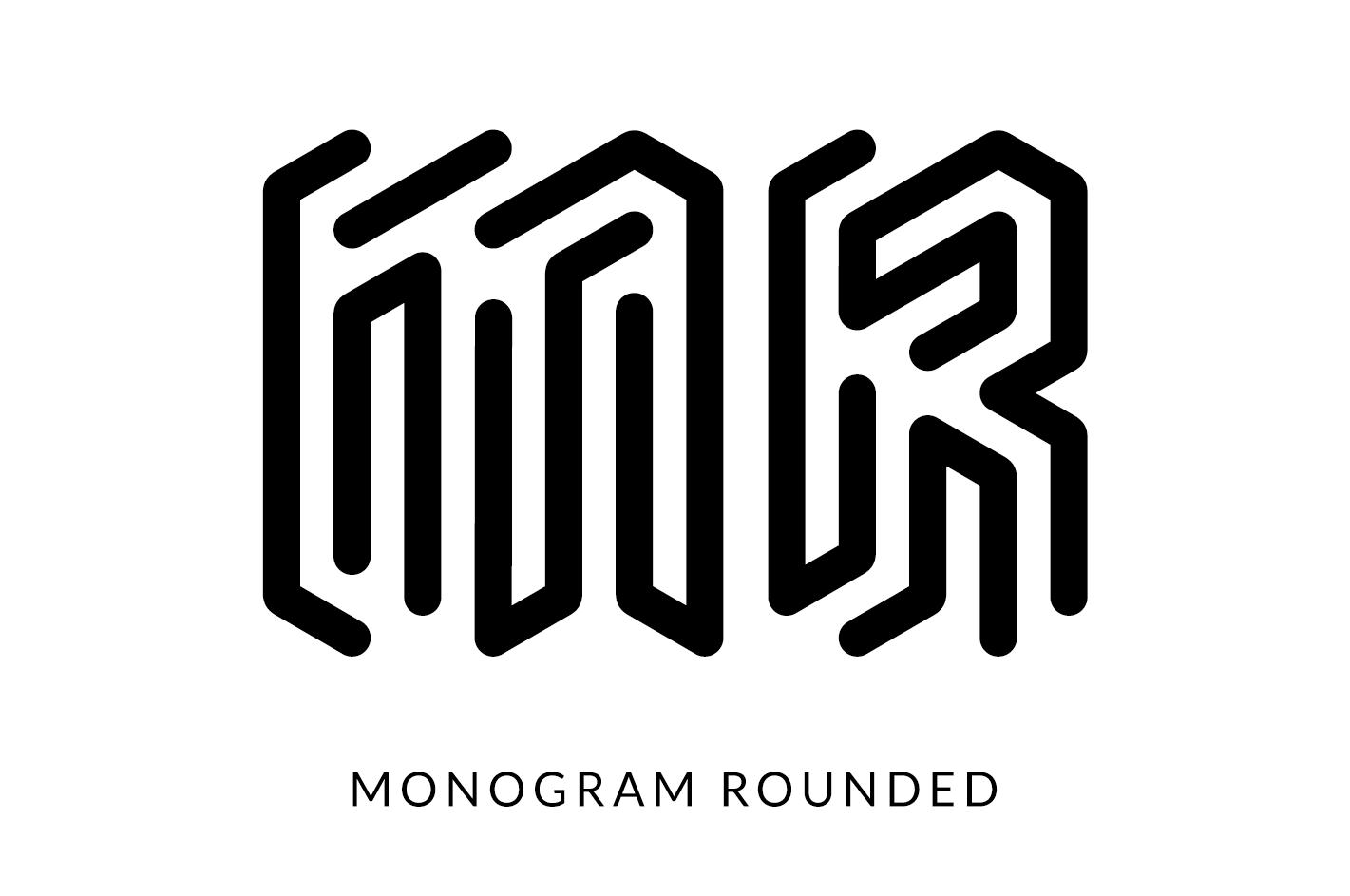 Monogram Rounded Font