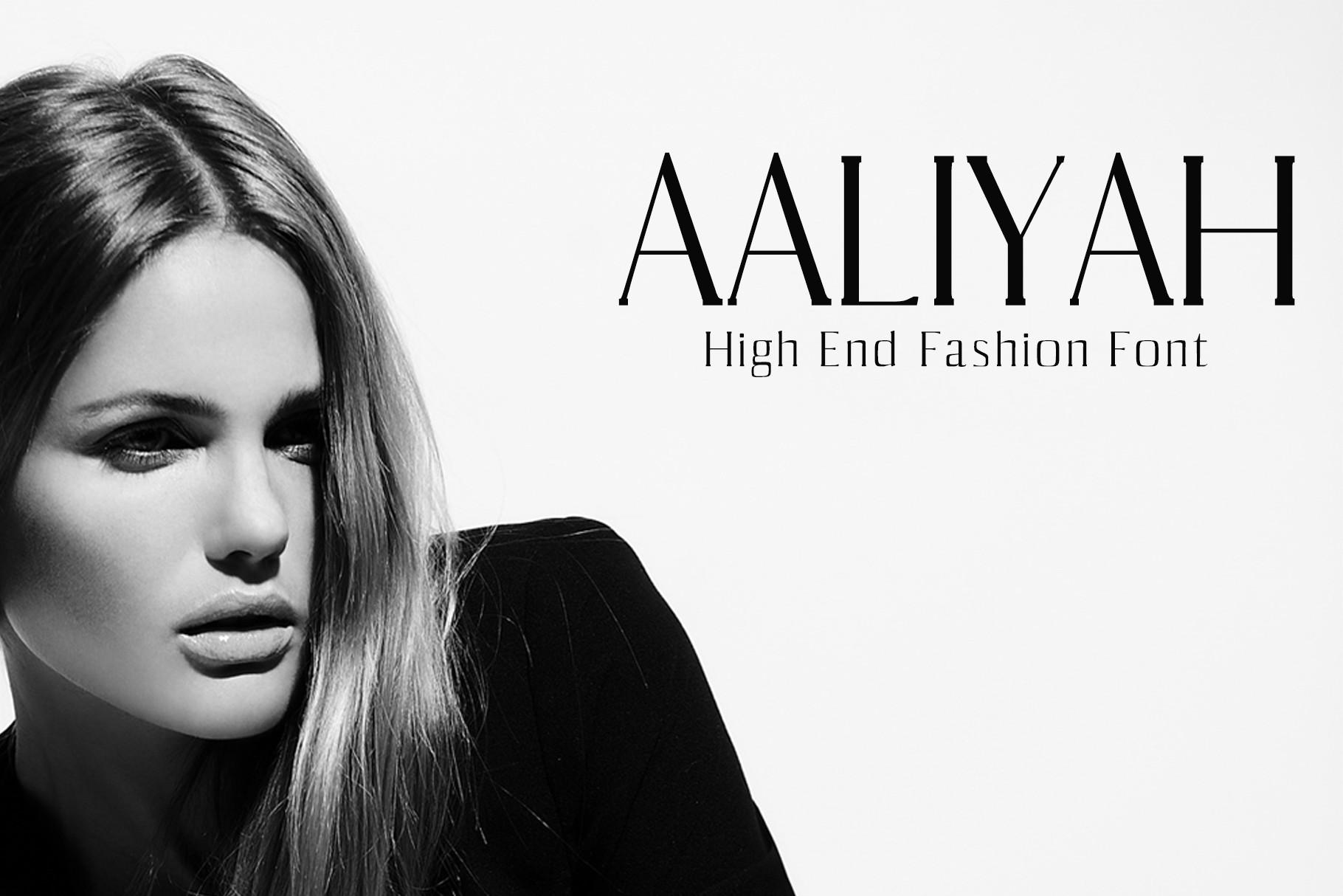 Aaliyah Font