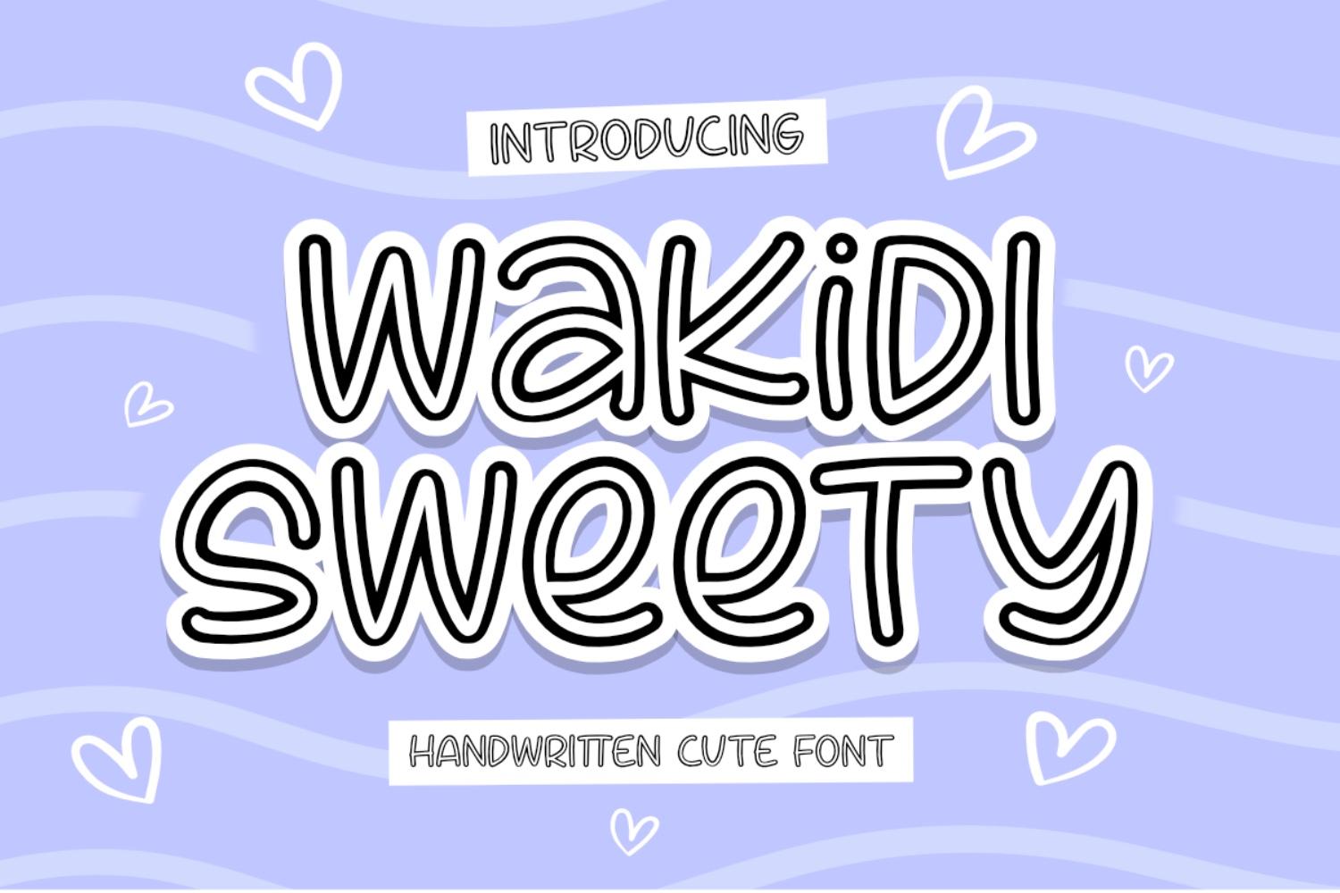 Wakidi Sweety Font