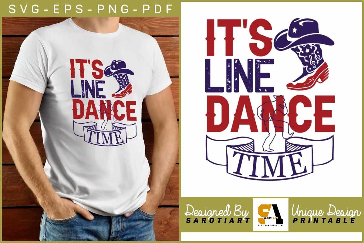 It's Line Dance Time Dance Lovers Shirt