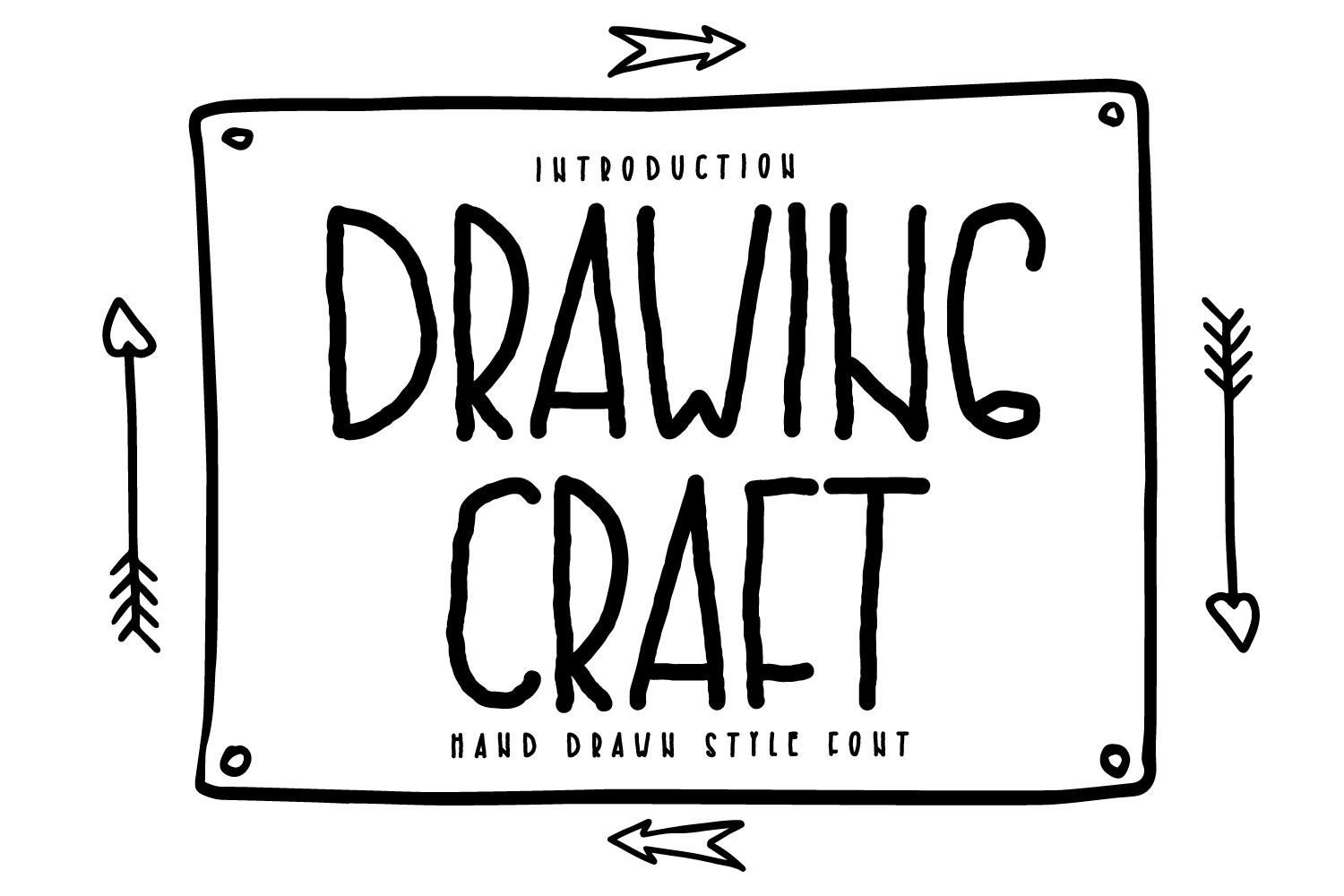 Drawing Craft Font