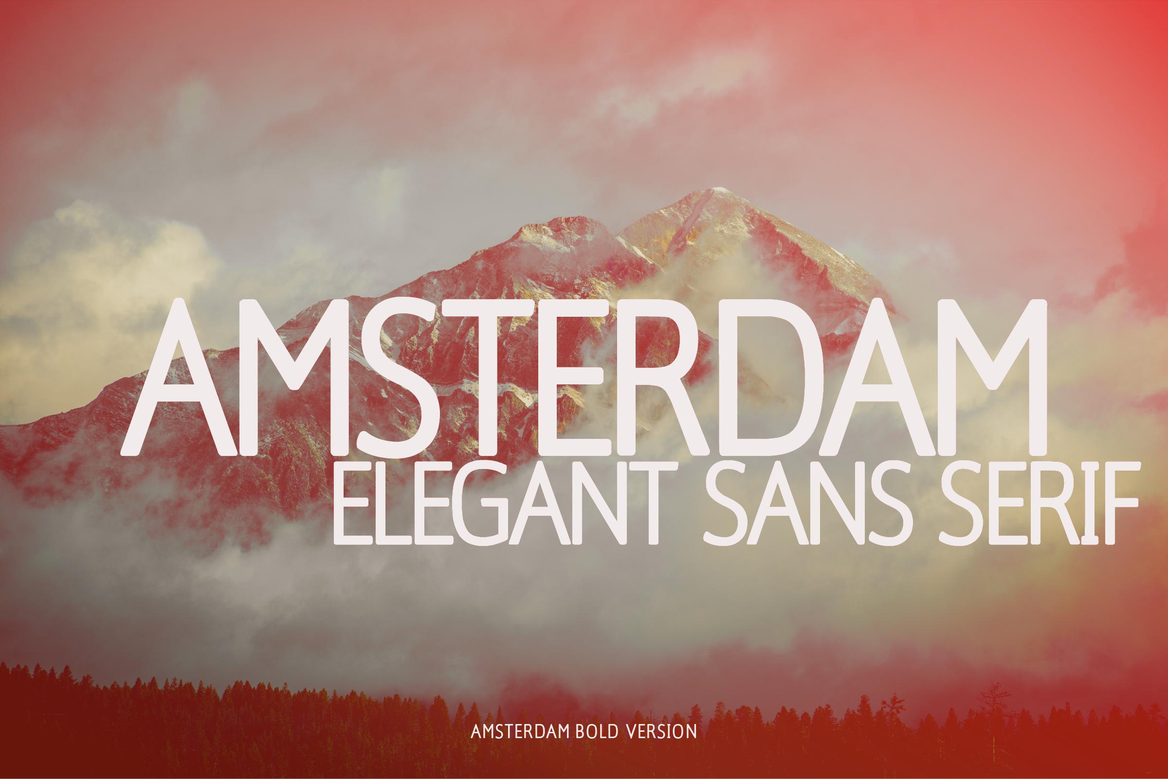 Amsterdam Bold Font