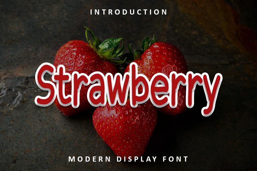 Strawberry Font