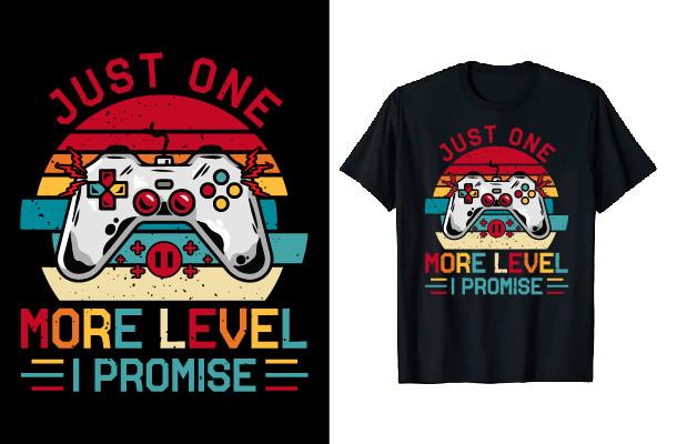 Retro Vintage Game T-Shirt Design