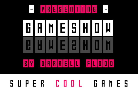 Gameshow Font