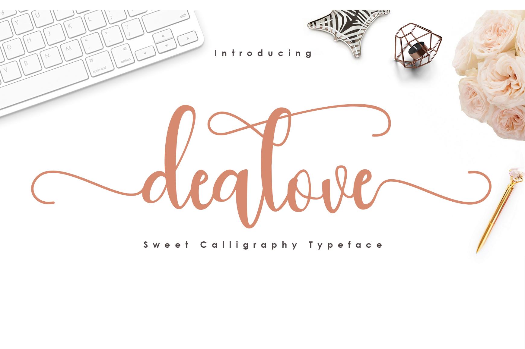 Dealove Script Font