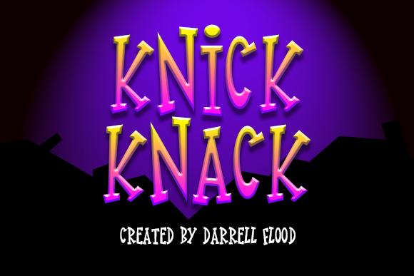 Knick Knack Font