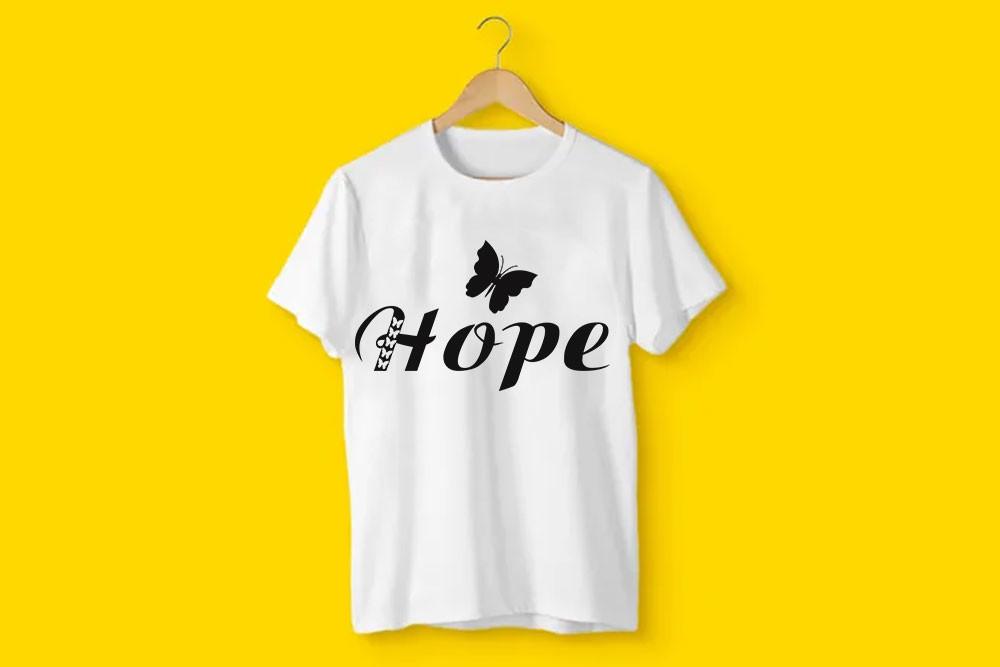 Breast Cancer SVG Design, Hope