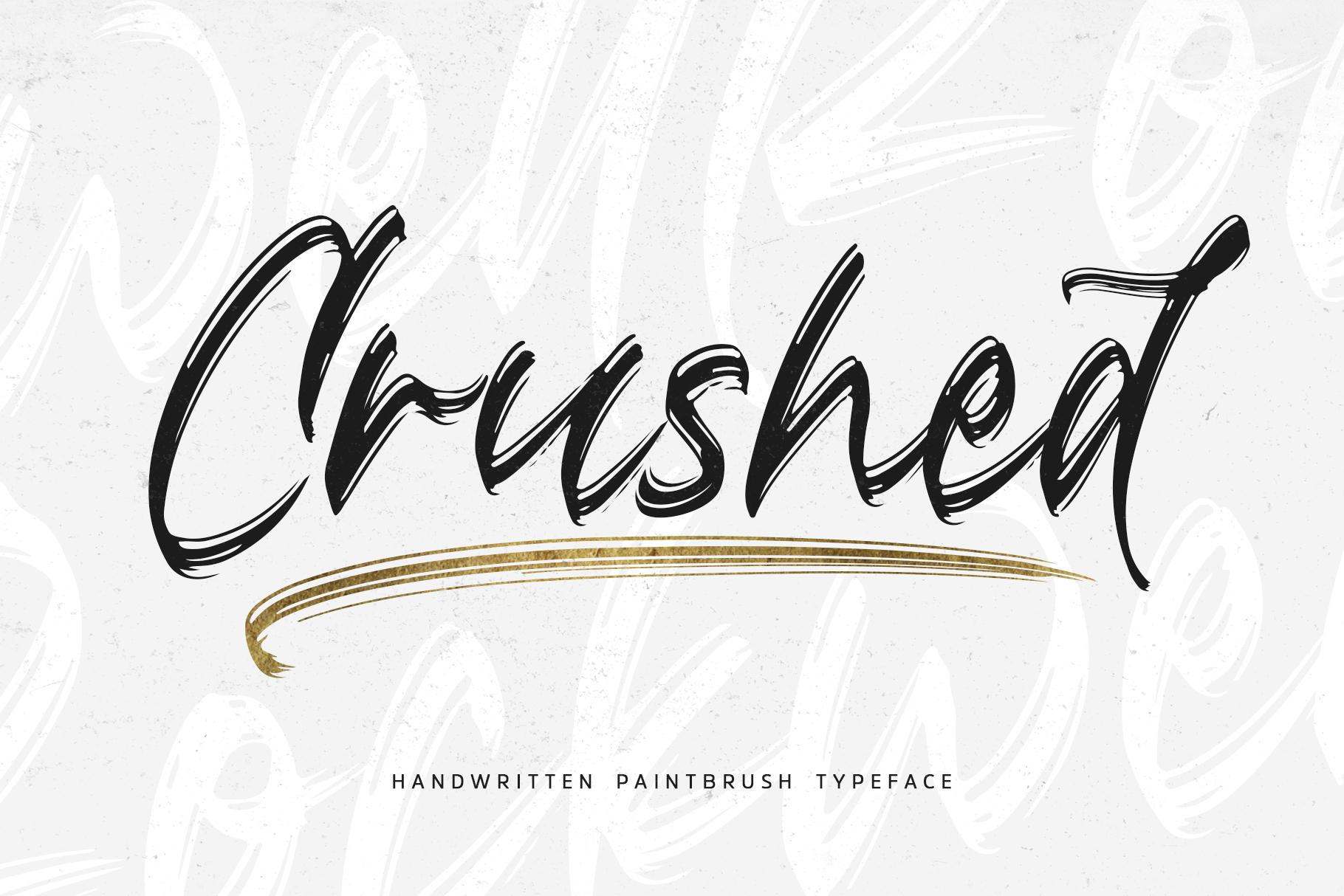Crushed Font