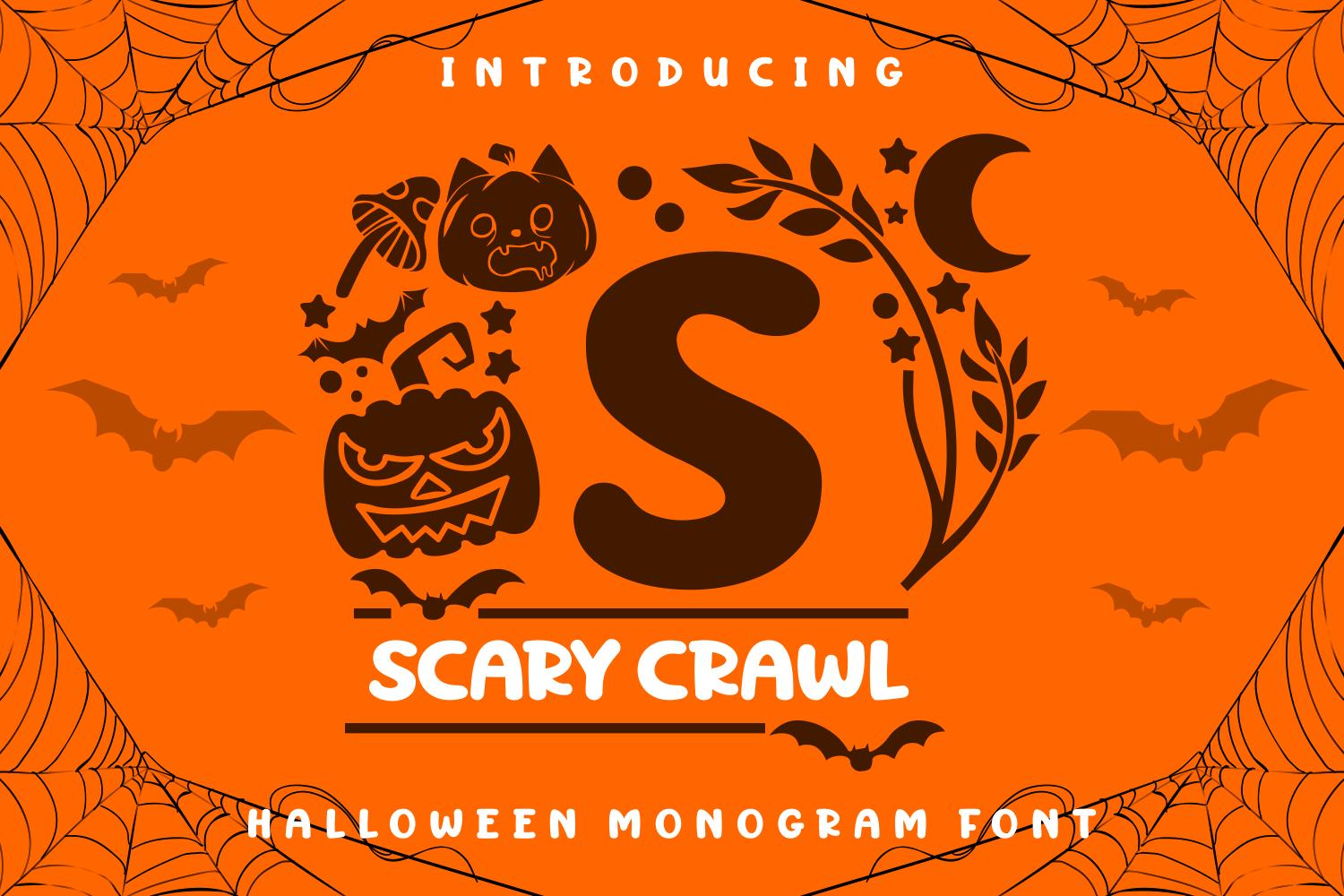 Scary Crawl Font