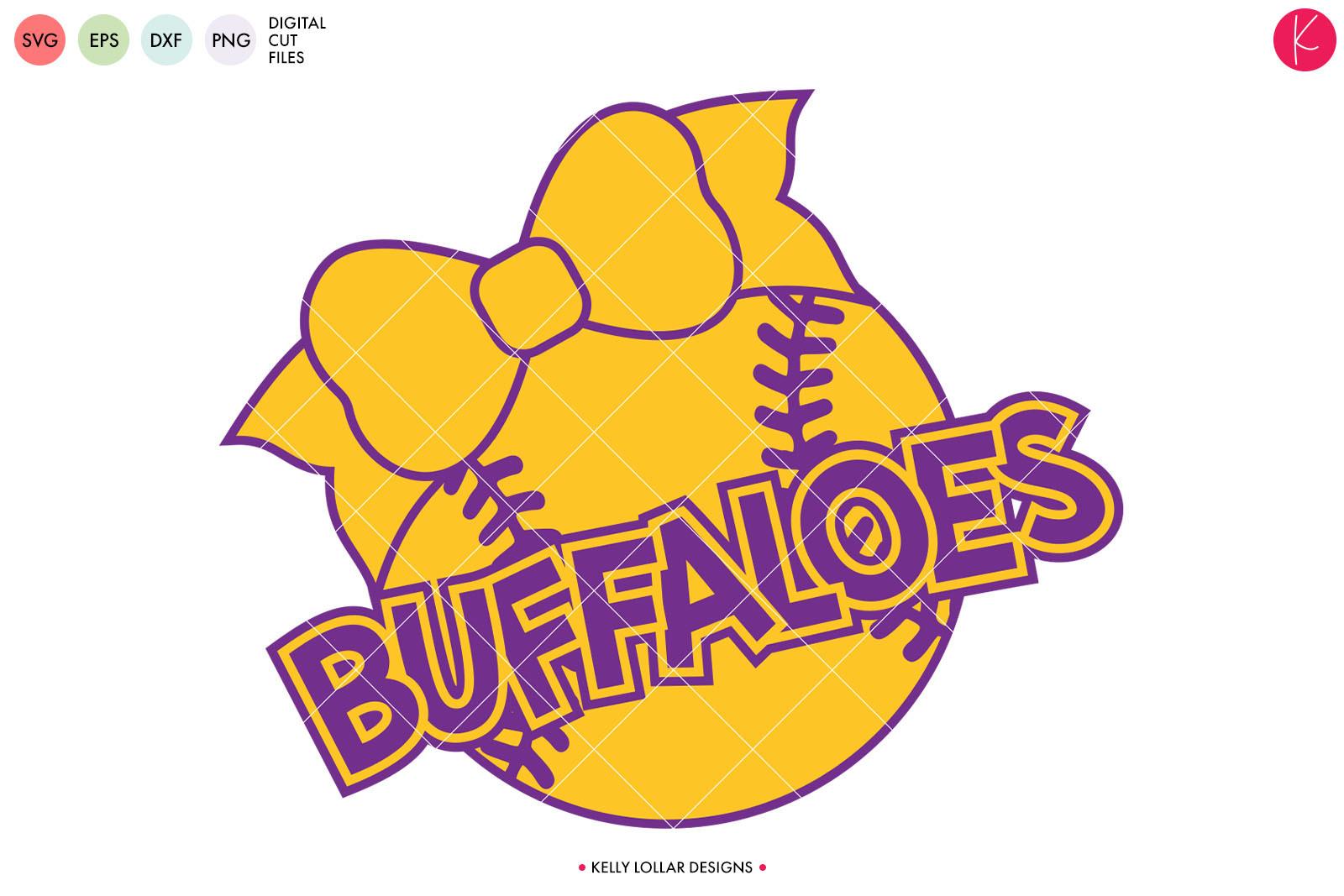 Buffaloes Baseball Softball with Bow