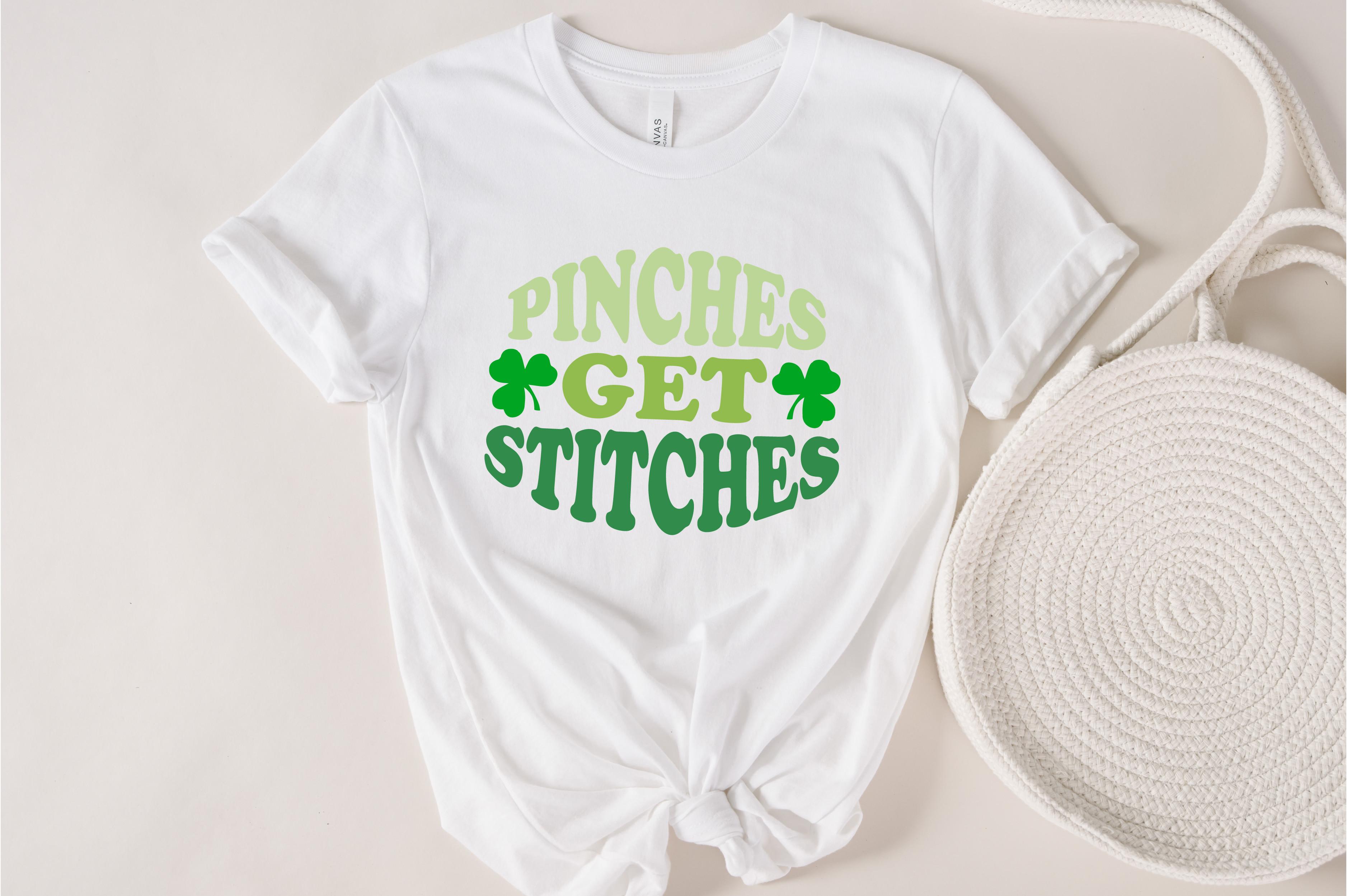 Pinches Get Stitches Svg, St Patrick's
