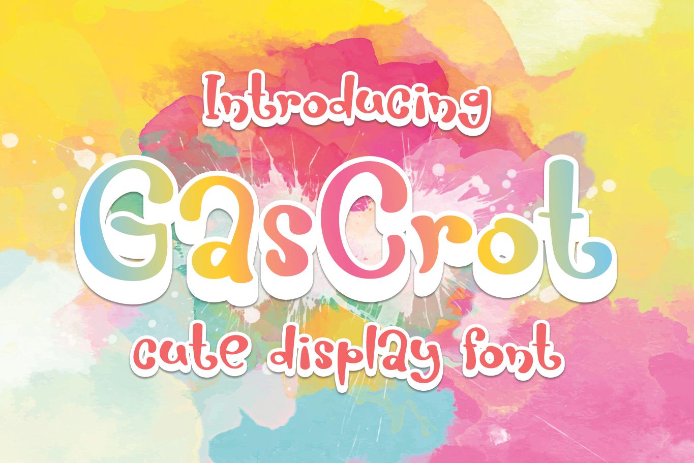 Gas Crot Font