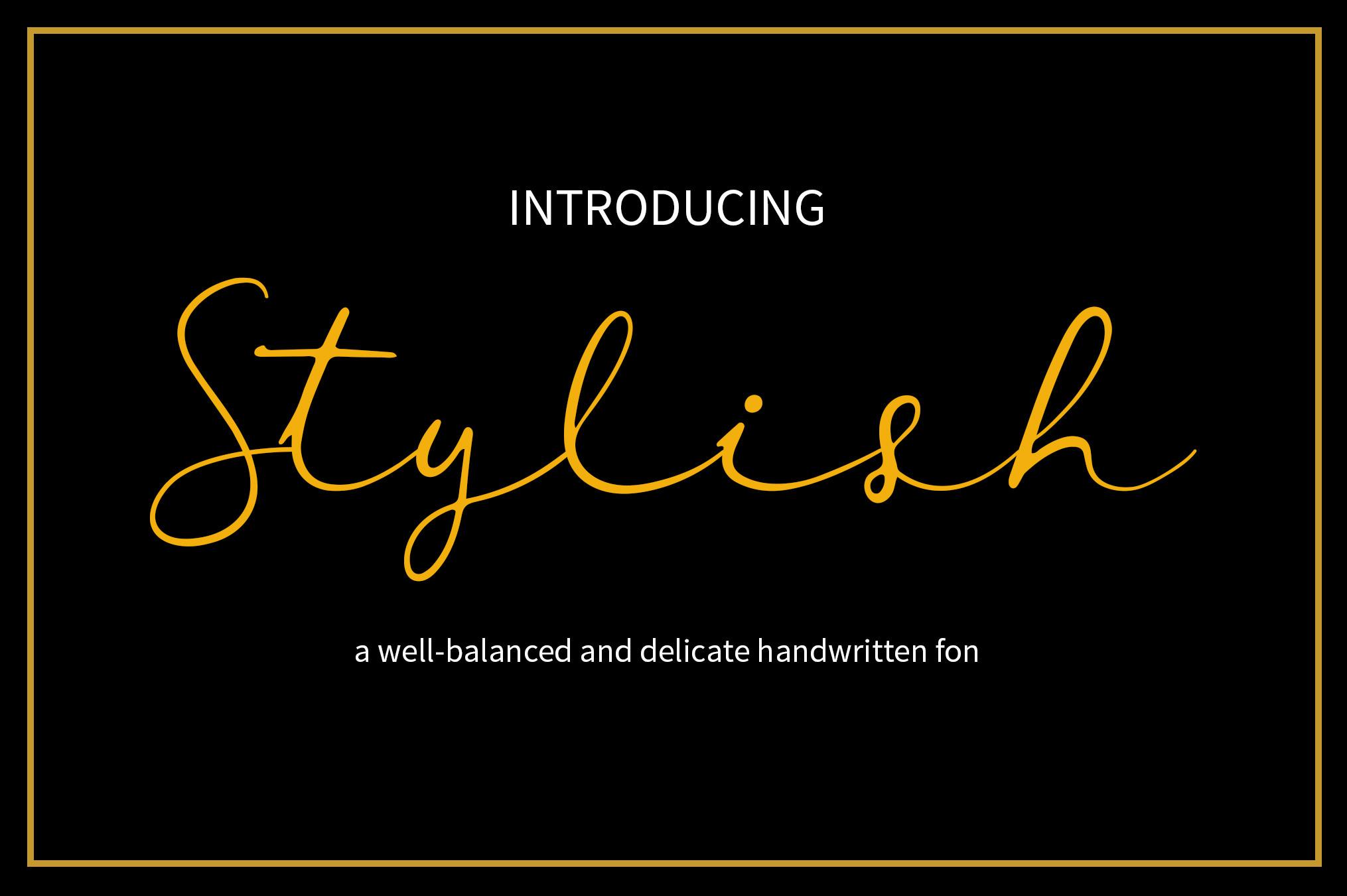 Stylish Font