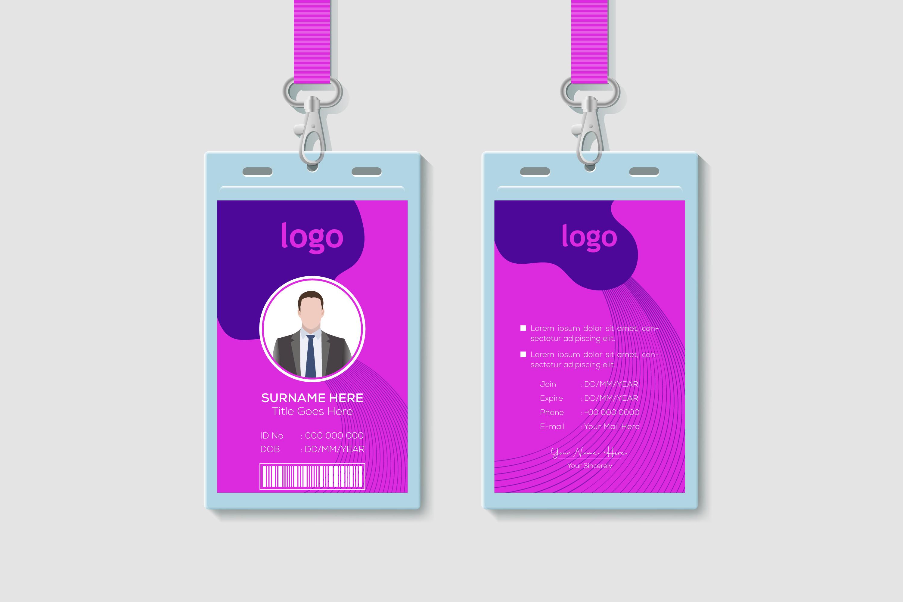 Creative Technology Id Card Design