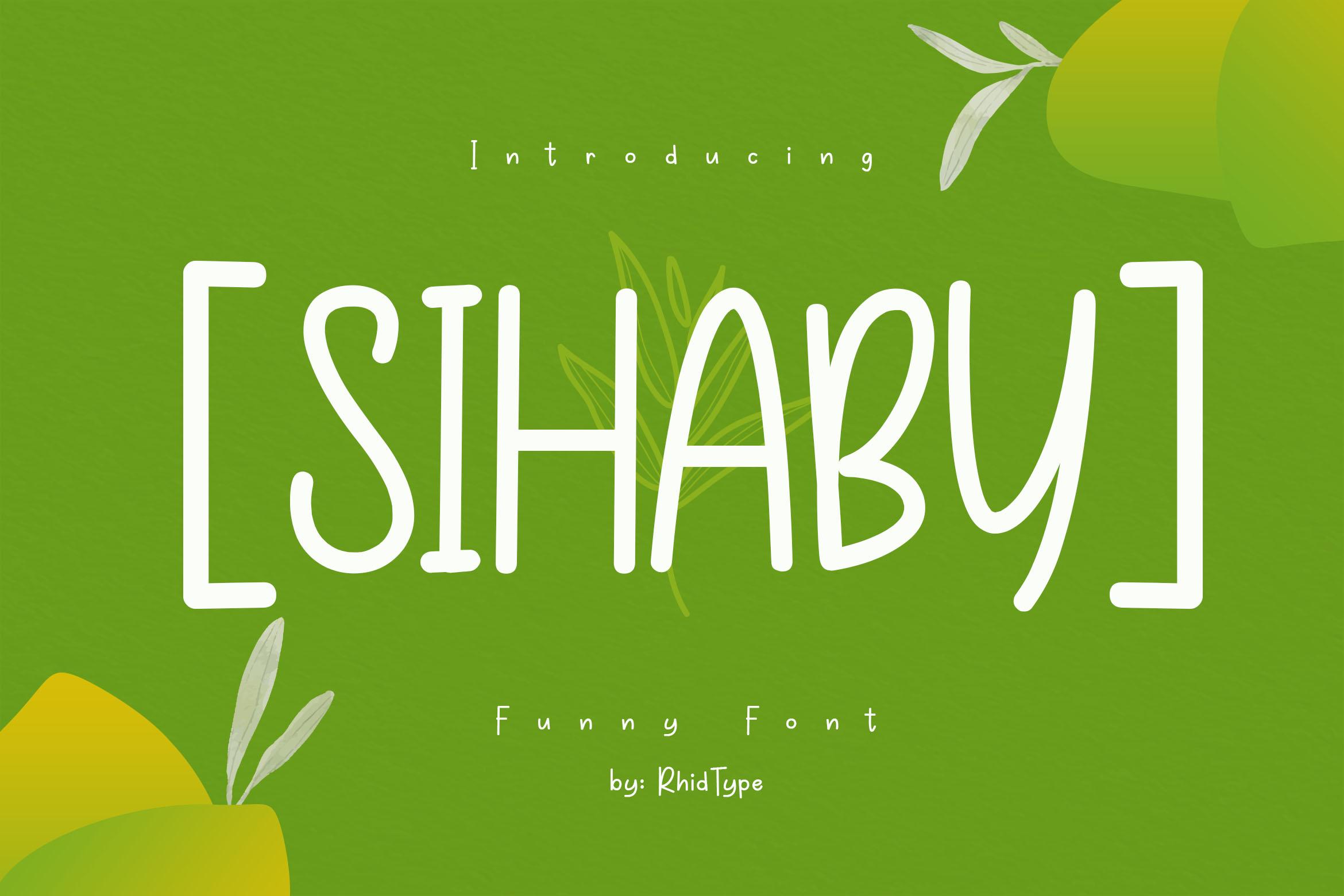 Sihaby Font