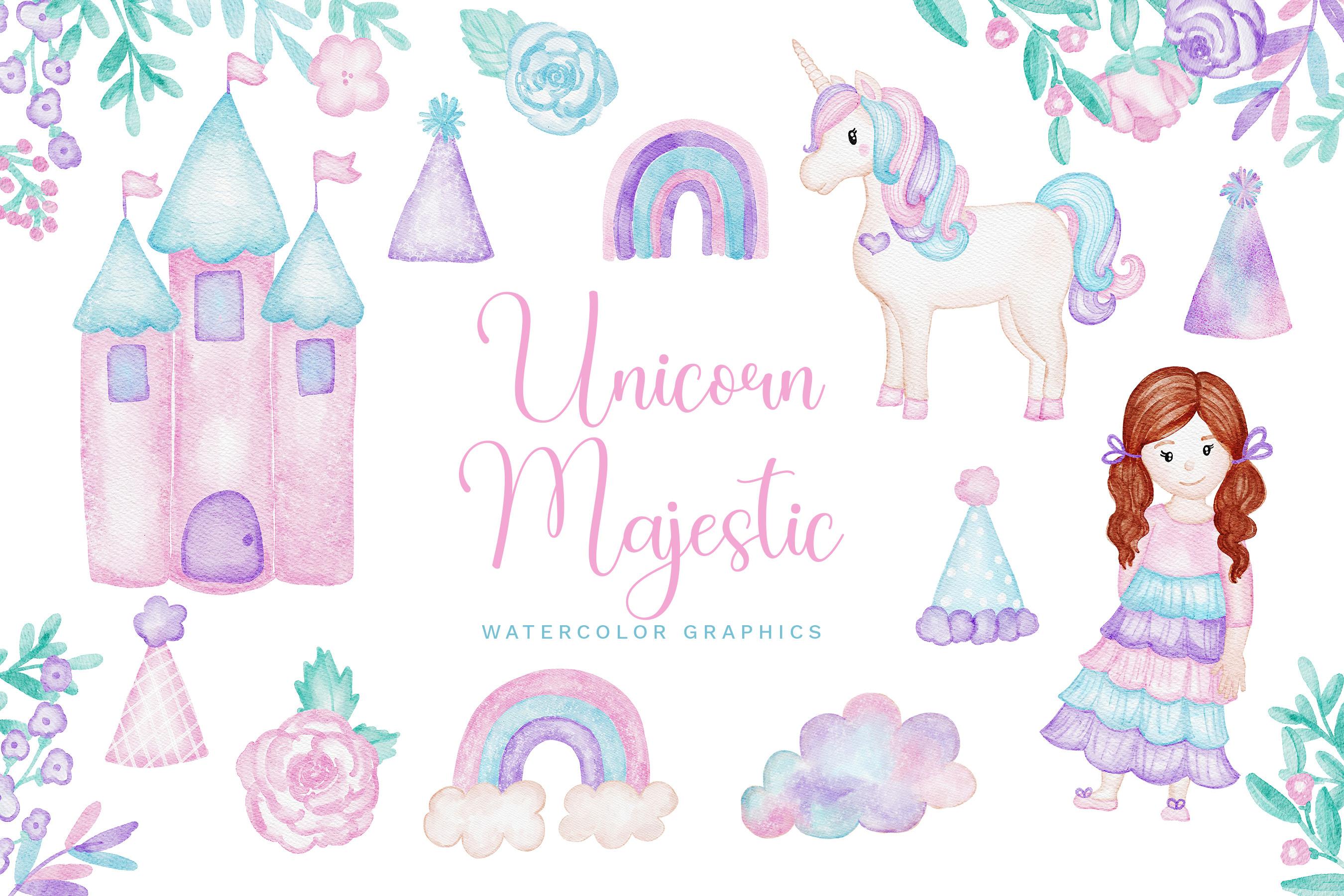 Unicorn Majestic Graphics