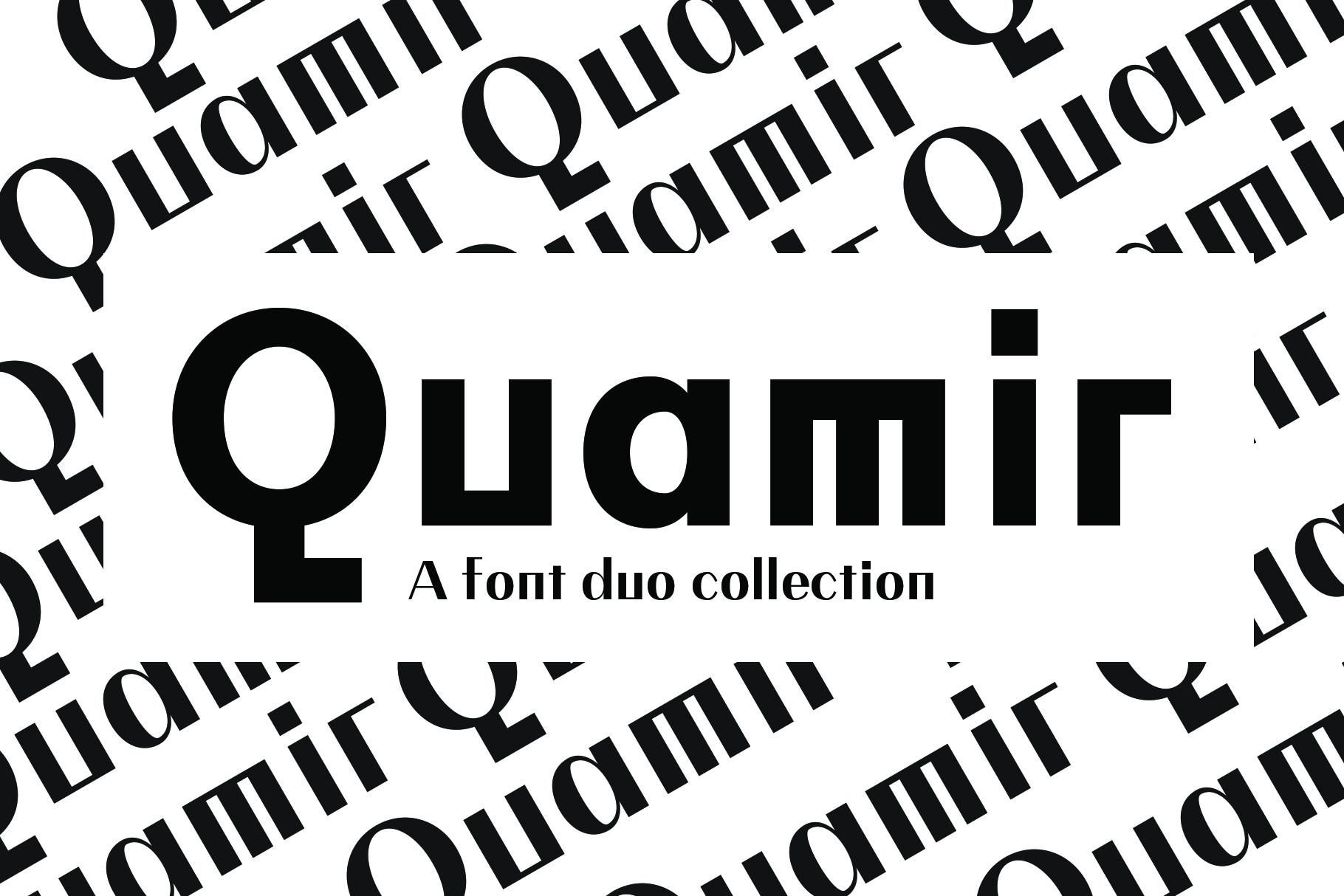 Quamir Font