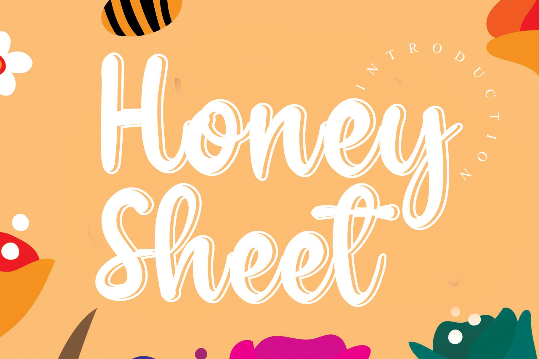 Honey Sheet Font