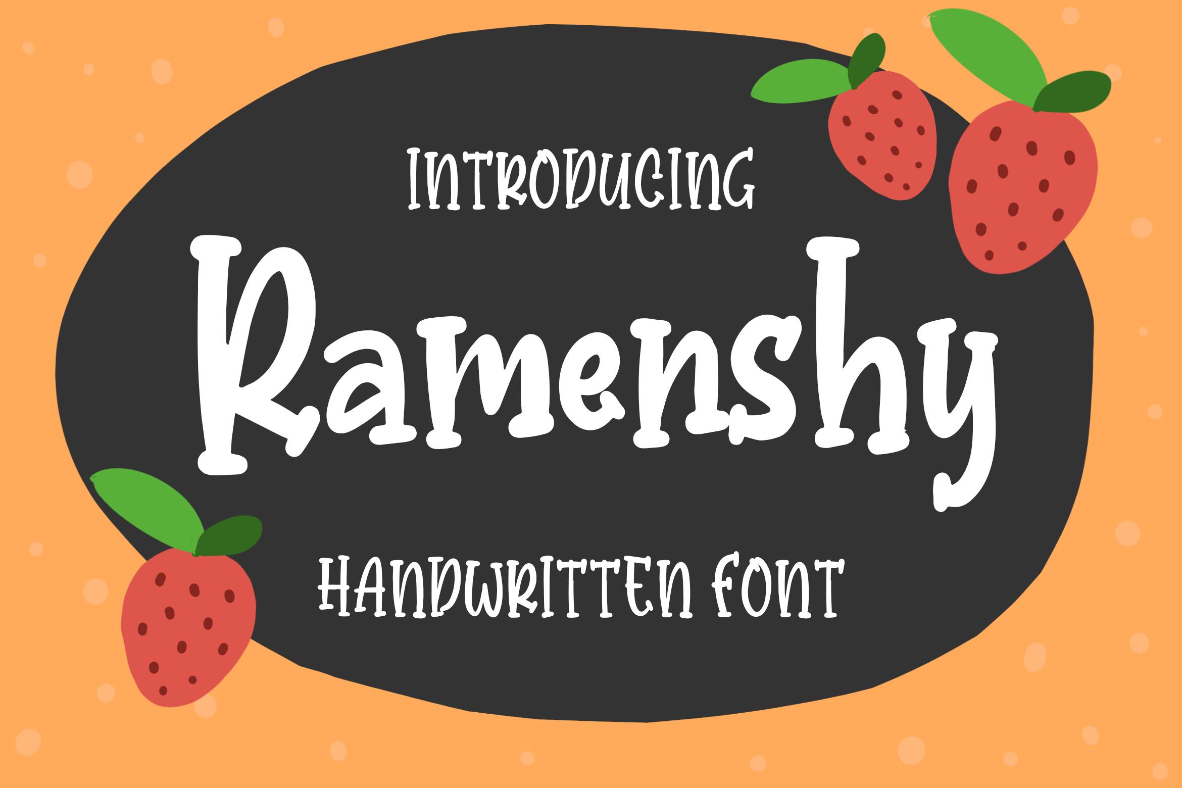 Ramenshy Font