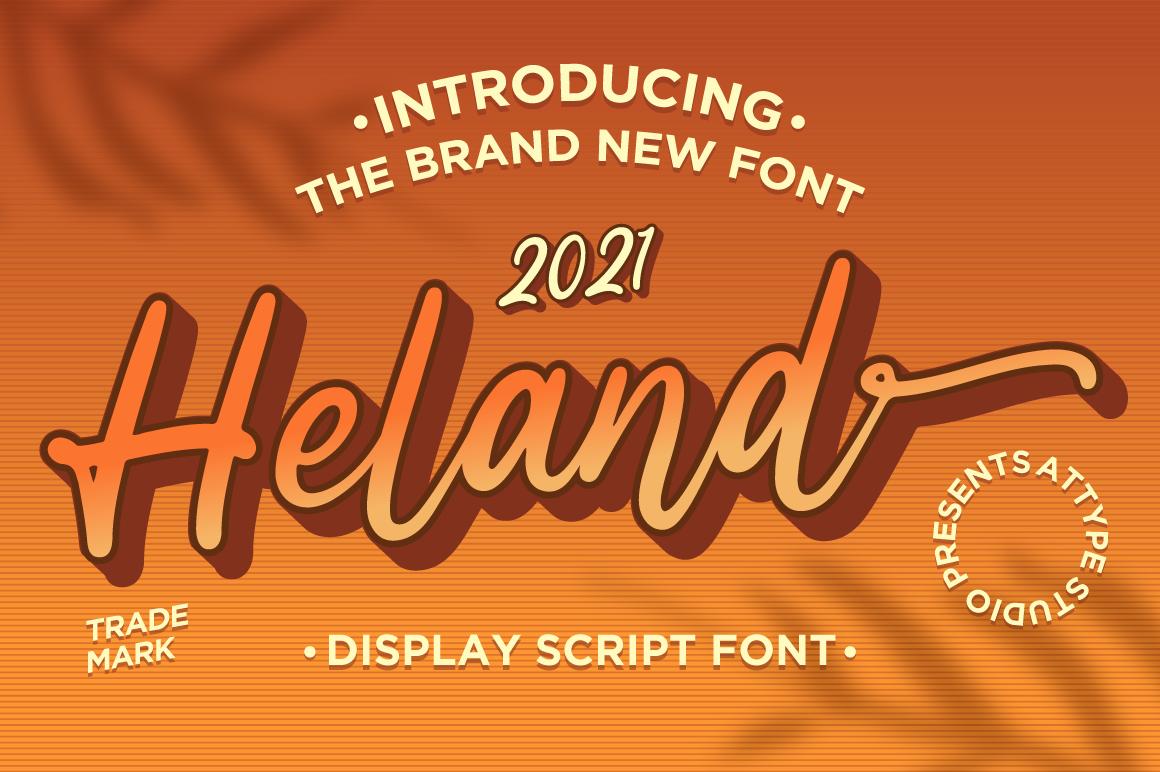 Heland Font