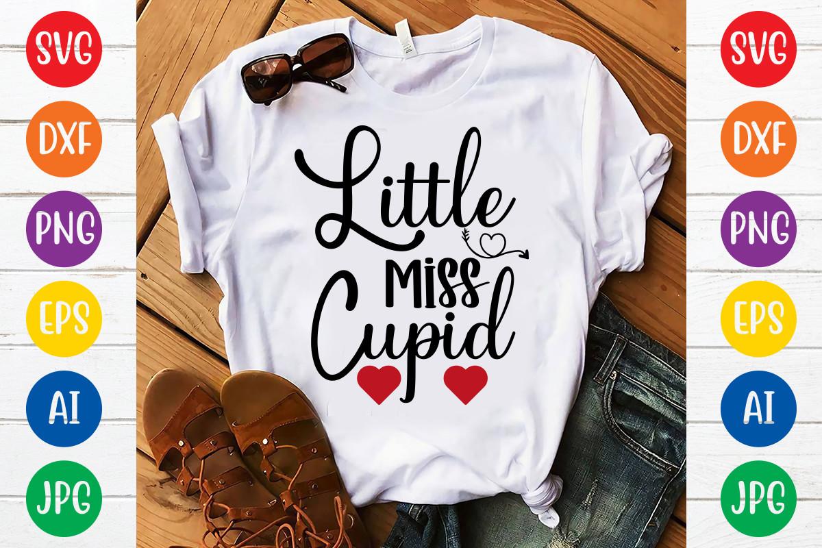 Little Miss Cupid Svg Design