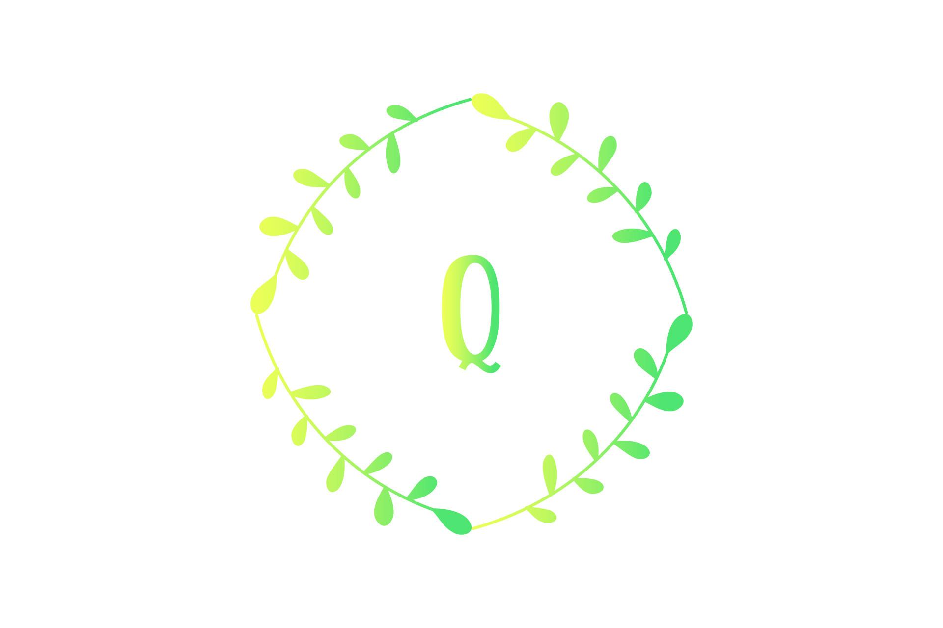 Monogram Logo Frame