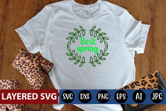 Best Spring Svg Design