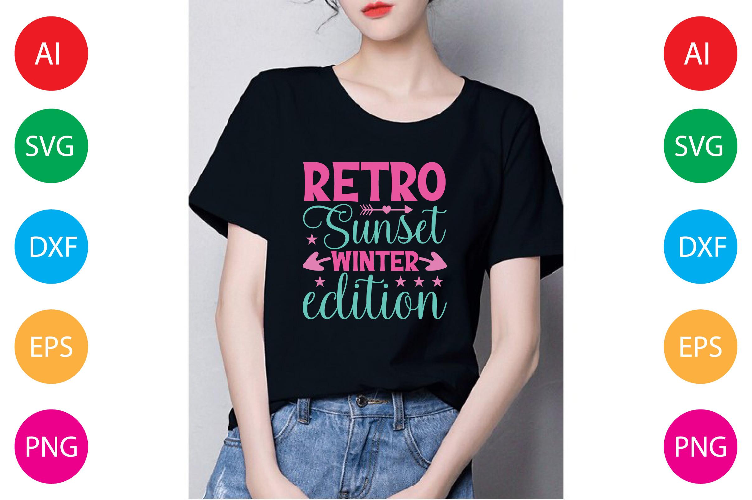 Retro Sunset Winter Edition