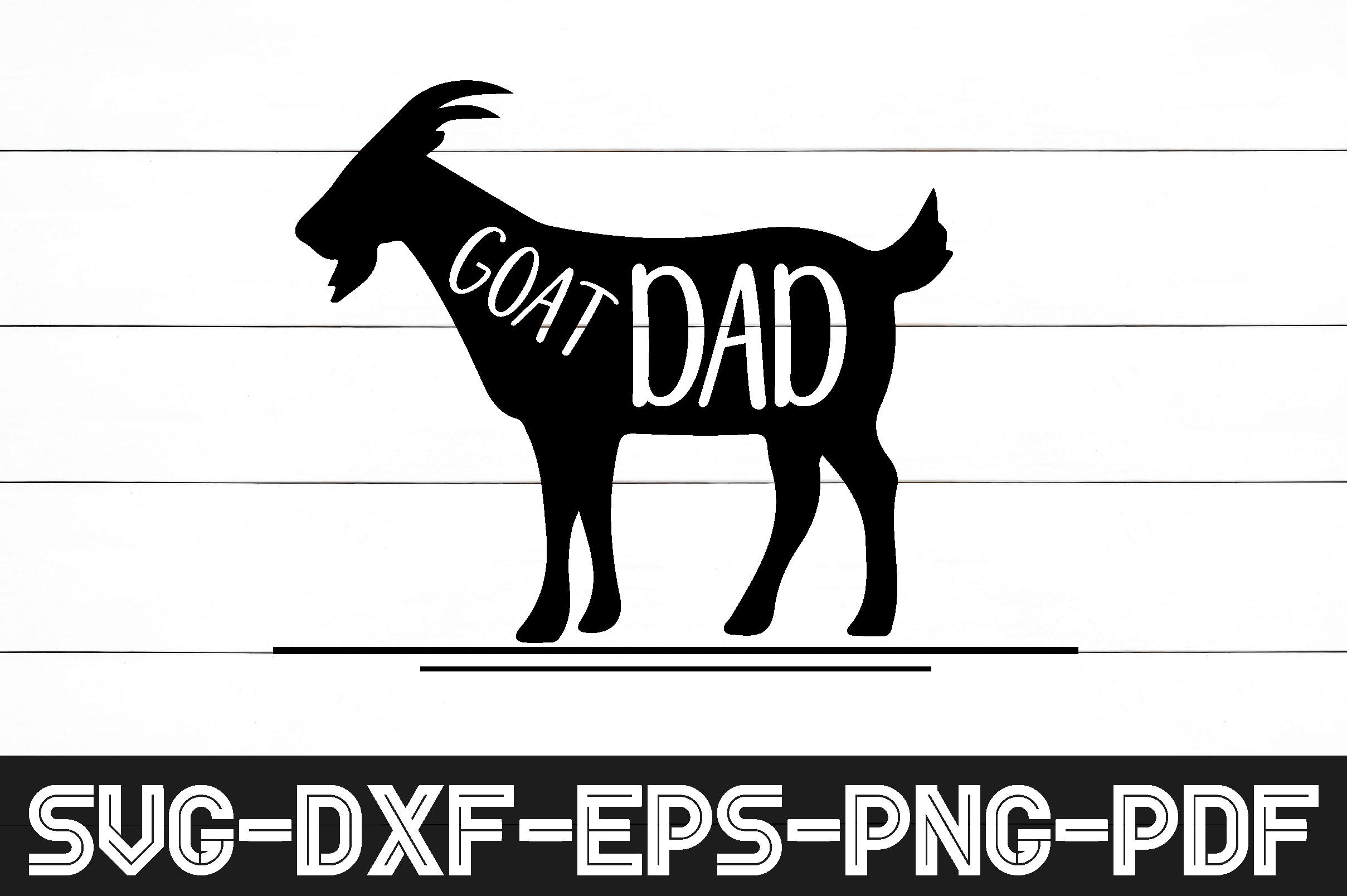 Goat Dad Svg