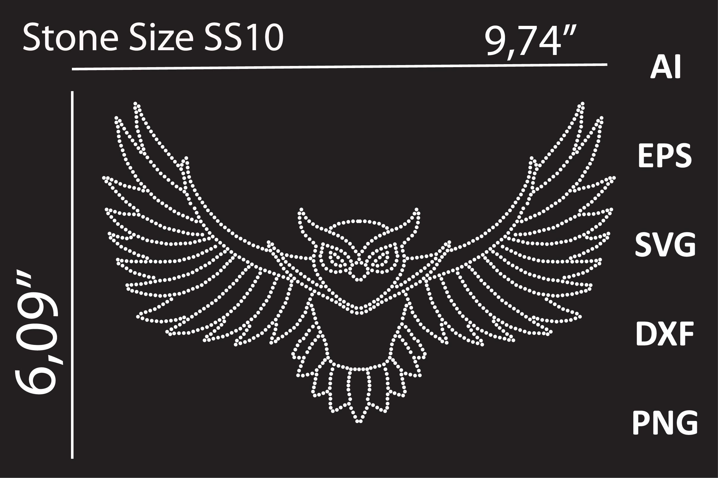 OWL RHINESTONE TEMPLATE DESIGN