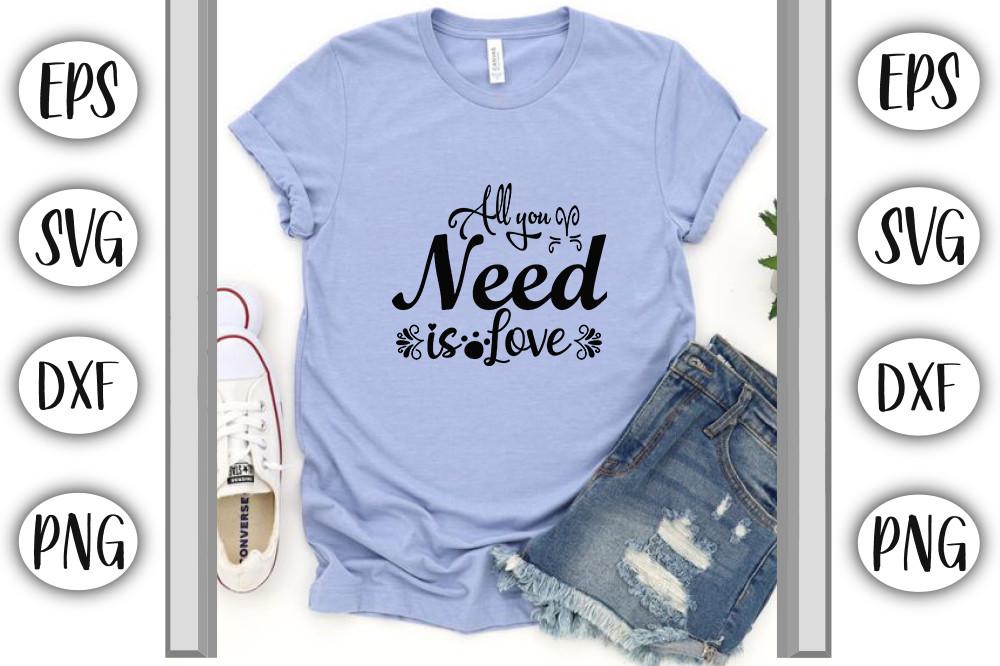 Valentinessvg Design ,All You Need is L