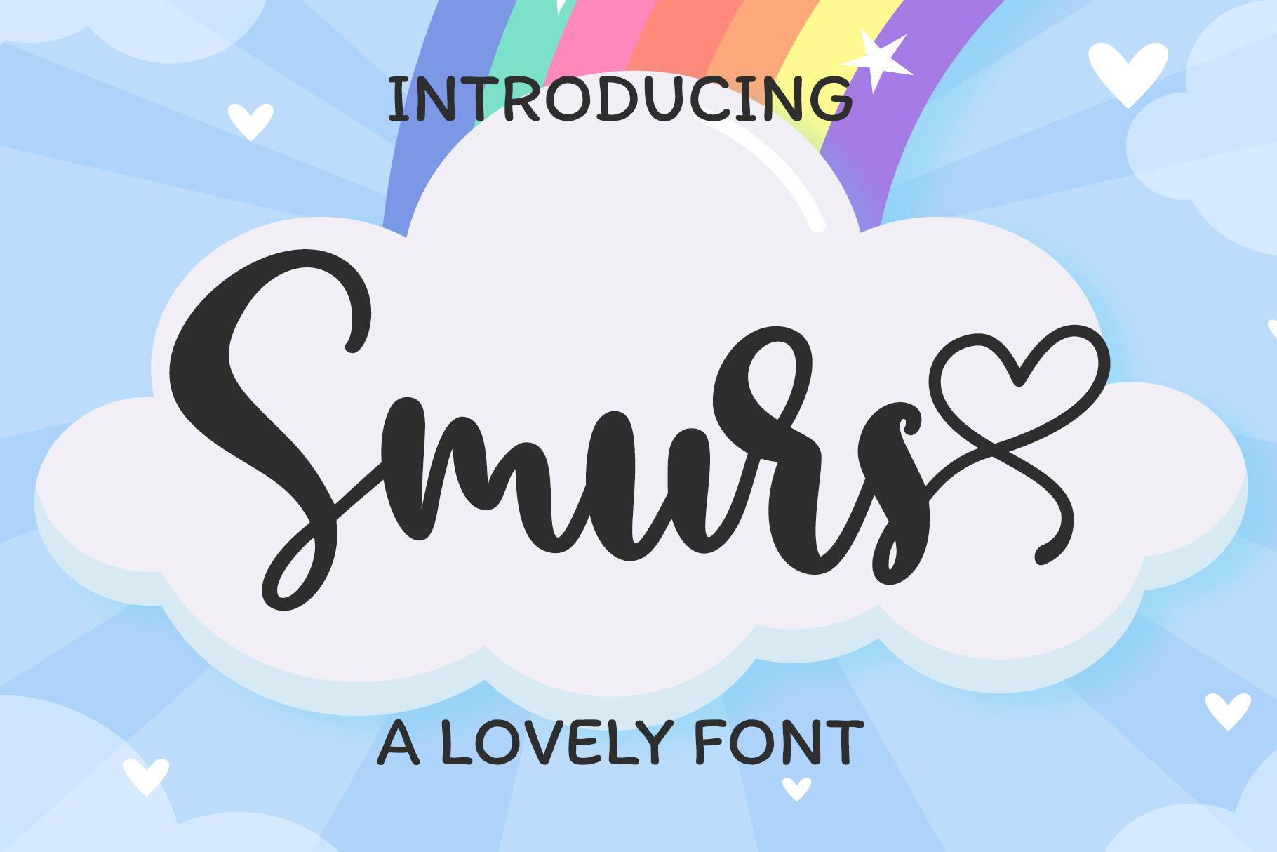 Smurs Font