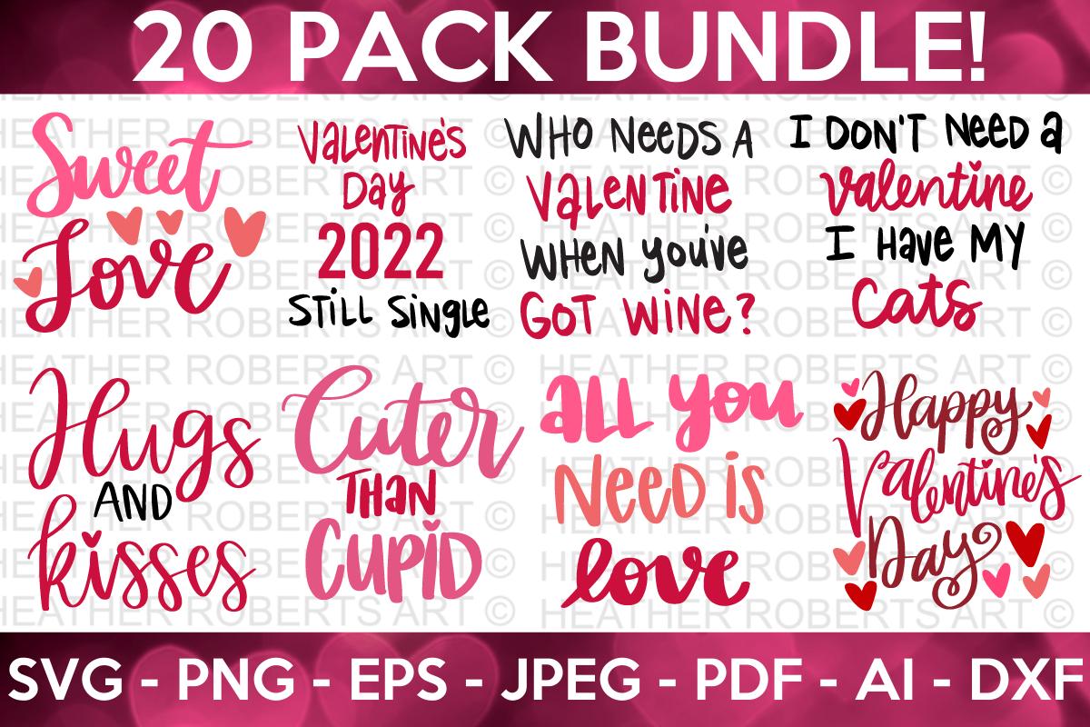 Valentine's Day Colored SVG Bundle 3