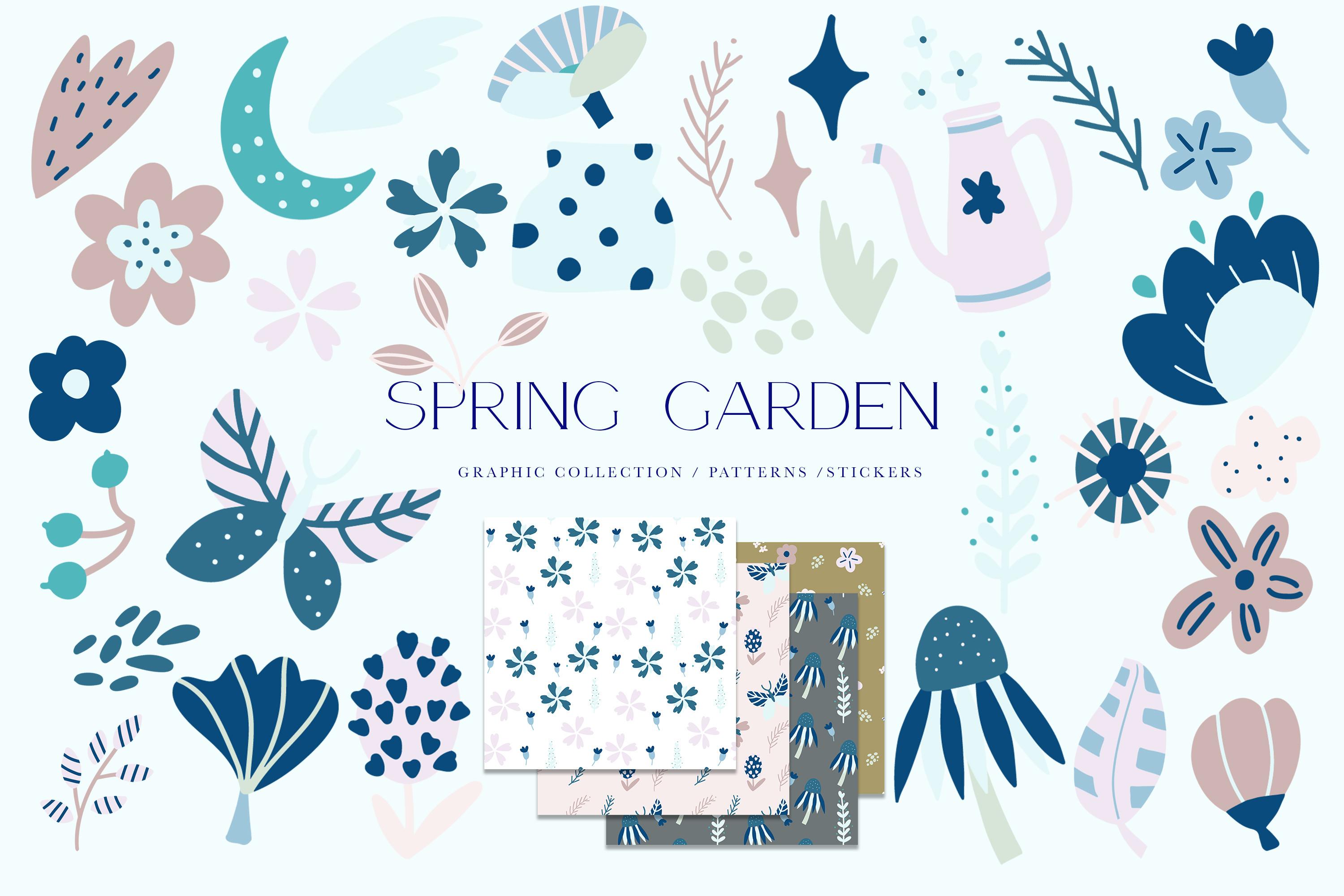 The Spring Garden Graphic Collection