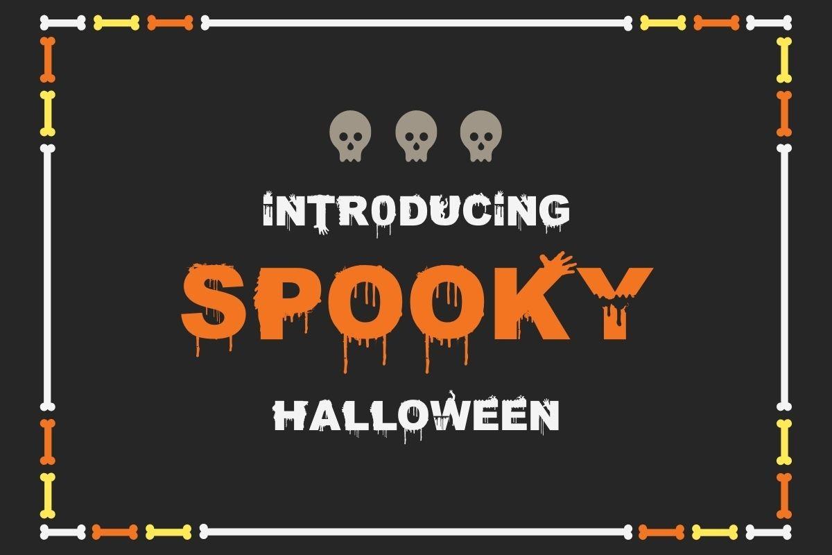 Spooky Halloween Font