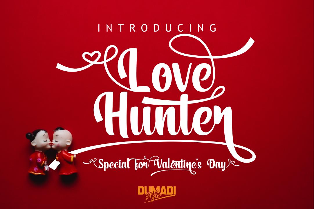 Love Hunter Font