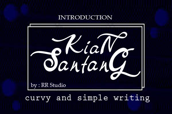 Kian Santang Font