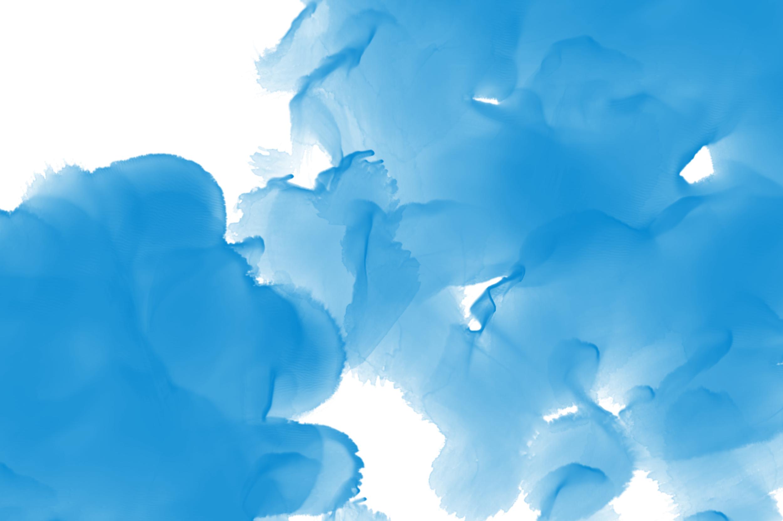 Watercolor Stains Wedding